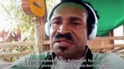 Fakta-Fakta Teror Sebby Sambom, Tukang Provokasi yang Pernah Ajak TNI Polri Perang