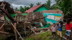 Atap Sekolah di Lebak Ambruk Diterjang Angin Kencang