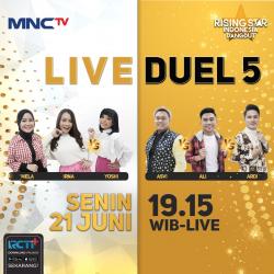 Happy Asmara, Dorry Harsha, dan Trisuaka Meriahkan Rising Star Indonesia Dangdut   