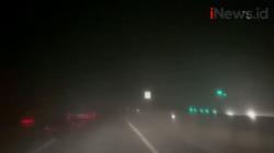 Video Fenomena Kabut Pekat di Jalan Tol Trans Sumatera