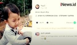 Video Viral Tangis Bocah di Makam sang Ayah