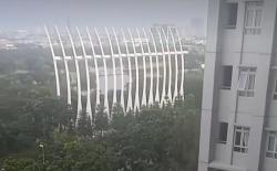 Viral, Penghuni Wisma Atlet Pademangan Beri Semangat ke Petugas dan Nakes