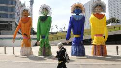 Ondel-Ondel Setinggi 4,94 Meter Meriahkan HUT DKI Jakarta