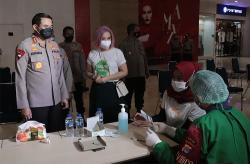 Dukung Herd Immunity, Polda DIY Gelar Vaksinasi Covid-19 bagi Pelayan Publik