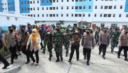 Panglima TNI dan Kapolri Tinjau Kesiapan Rusun Nagrak, Lokasi Isoman Pasien Covid