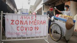 Satu RT di Gandaria Selatan Lockdown Skala Mikro