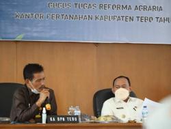 Bupati Sukandar Minta Reforma Agraria di Tebo Tepat Sasaran 