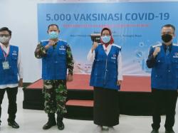 Bantu Pemko Palangka Raya, Tim KILLcovid-19  Launching Kegiatan Percepatan Vaksinasi Covid-19