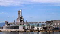 Suasana Pabrik Pupuk Iskandar Muda Berhenti Beroperasi