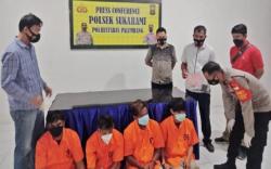 Oknum PNS di Palembang Ditangkap Pesta Sabu Bersama 3 Rekannya<