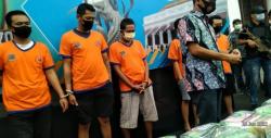 Polisi Gagalkan Peredaran 20,43 Kg Sabu di Surabaya, 5 Pelaku Ditangkap