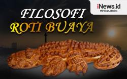 Infografis Sejarah dan Filosofi Roti Buaya