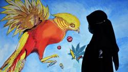 Mural Antinarkoba Buatan Mahasiswa Universitas Muhammadiyah