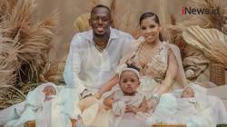 Lahirkan Anak Kembar, Ini Nama Unik Bayi Usain Bolt