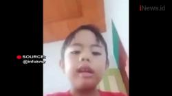 Bosan Beraktivitas Belajar di Rumah, Bocah Bernyanyi tentang Keluh Kesahnya