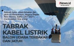 Infografis Kecelakaan Balon Udara di AS Tewaskan 5 Orang