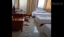Video Viral Kamar Hotel Penuh Sampah akibat Ulah Pengunjung