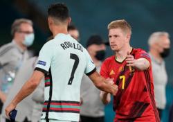 Salut, Cristiano Ronaldo Orang Pertama yang Hibur Kevin De Bruyne saat Cedera