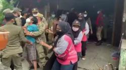 Pembongkaran Bangunan Liar di Ngemplak Simongan Semarang Diwarnai Ketegangan 