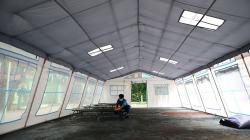 RSUD Tarakan Bangun Tenda Darurat di Halaman Sekolah