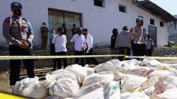 Polres Gorontalo Kota Musnahkan 4.600 Liter Miras Cap Tikus