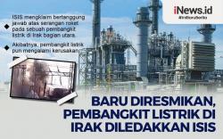 Infografis ISIS Ledakkan Pembangkit Listrik yang Baru Diresmikan Perdana Menteri Irak