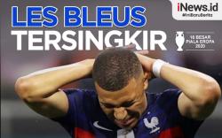 Infografis Timnas Prancis Tersingkir dari Euro 2020