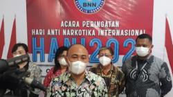 BNNP Sulut Ungkap 21 Kasus Narkotrika selama 2021, Tangkap 21 Tersangka