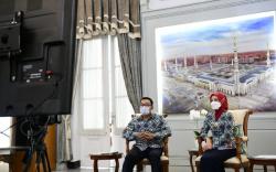 Ridwan Kamil Dampingi Wapres Ma’ruf Amin Luncurkan Vaksinasi Anak Jabar