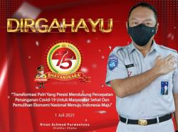 HUT Bhayangkara ke-75, Jasa Raharja: Polri Selalu di Garda Depan 