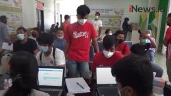 Video Atlet Pendamping Sultra Divaksin Massal Jelang PON Papua