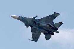Rusia Pamer Aksi Jet Tempur Su-34 Ngebom Basis Pasukan Ukraina