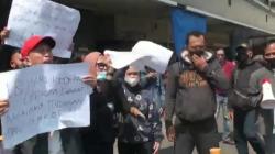 PPKM Darurat Diterapkan, Pedagang ITC Kebon Kalapa Kota Bandung Unjuk Rasa<