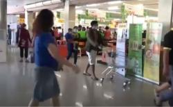 Video Panic Buying di Denpasar, Warga Padati Supermarket untuk Belanja Stok Pangan 