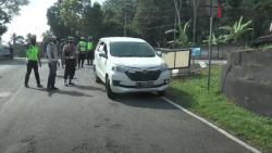Video Ratusan Kendaraan yang Akan Masuk ke Temanggung Diputar Balik