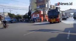 Video Mobil Water Canon Dialih Fungsikan Semprot Disinfektan di Kota Tasikmalaya