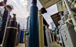 Depot Isi Ulang Tabung Oksigen Masih Diserbu Warga