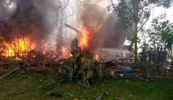 Pesawat Militer Filipina Angkut 92 Tentara Jatuh, 17 Orang Tewas 