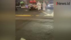 Video Viral Ambulans Pasien Covid-19 Tabrak Minibus di Surabaya