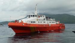 Cuaca Buruk, 2 Kapal Tujuan Manado-Ternate Berlindung di Pulau Batang Dua<