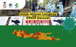 Infografis Ketentuan Lengkap PPKM Darurat 3-20 Juli 2021