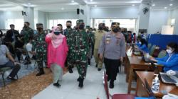 Panglima TNI Beri Dukungan Moral kepada Tenaga Kesehatan di Serbuan Vaksinasi Universitas Pancasila