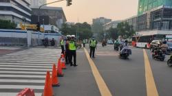 PPKM Darurat, Sejumlah Ruas Jalan di Jakarta Ditutup dan Dialihkan