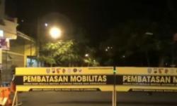 Video PPKM Darurat di Tulungagung, Jalan Disekat Lampu Jalan Protokol juga Dimatikan