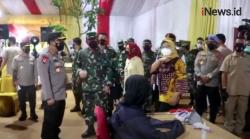 Video Tinjau Vaksinasi, Panglima TNI: Covid-19 Tak Kenal Siapa, Pangkat dan Jabatan