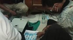 Cetak Uang Palsu dari HVS, Zais Ditangkap saat Belanja di Pasar Sampit
