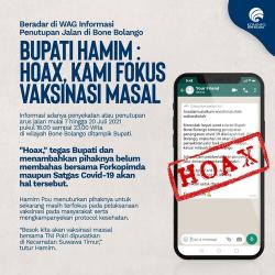 Beredar Pesan Berantai Penutupan Jalan di Bone Bolango, Bupati Hamim: Itu Hoaks
