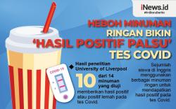 Infografis Minuman Ringan Bisa Bikin Hasil Positif Palsu Tes Covid