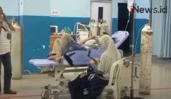 Video Antrean Pasien Covid-19 Menumpuk di RSAM Bandar Lampung