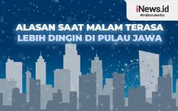 Infografis Alasan saat Malam Terasa Lebih Dingin di Pulau Jawa